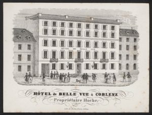 Hotel De Belle Vue, Coblenz