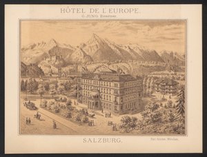 Hotel Trade Card by European School
