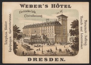 Hotel Trade Card by European School