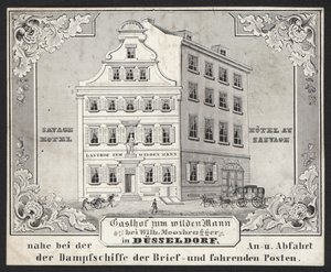 Hotel Trade Card by European School