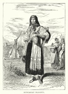 Hungarian Peasants by European School
