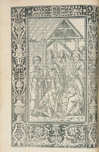 Illustration from the Decachordum Christianum by Marcus Vigerius, Fano by European School