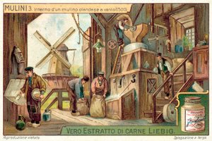 Interior of a Dutch Windmill, 1500