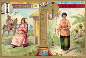 Iroquois and Javanese women