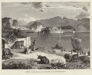 Lake Maggiore, with the Isola Bella and Isola dei Pescatori by European School