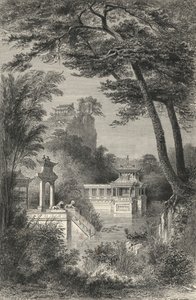 Modern Chinese Garden by European School