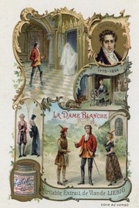 La Dame Blanche, by Francois-Adrien Boieldieu by European School