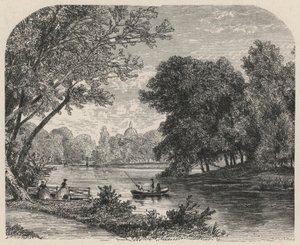 The Wood at The Hague (engraving) by European School