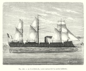 The Castelfidardo, Armored Ship of the Italian Navy by European School