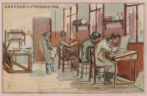 Lithographers by European School