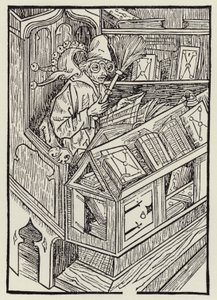 Little ship or mirror of fools by European School