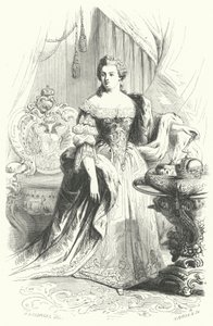 Maria Theresa of Austria, Holy Roman Empress (engraving) by European School
