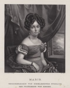 Marie, Grand Duchess of Mecklenburg-Strelitz by European School