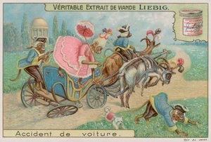 Monkeys in a carriage