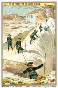 On a glacier by European School
