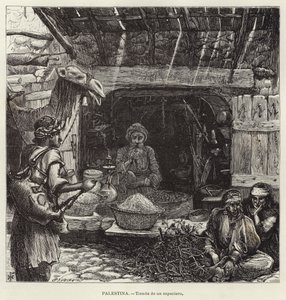 Palestine, A spice shop by European School
