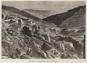 Palestine, Valley of Urtas, Near Bethlehem by European School