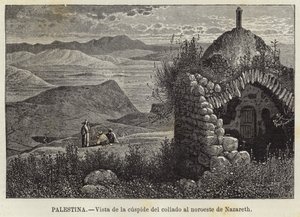 Palestine, View from the Summit of the Hill Northwest of Nazareth
