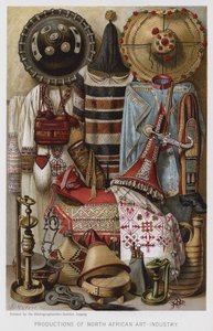 Productions of North-African Art-Industry by European School