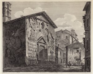 Remnants of the Villa of Domitian, Rome, Italy by European School