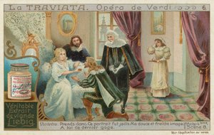 Rodolphe Asks For Forgiveness From Violetta Who Is Dying by European School