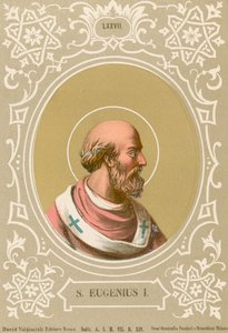 Saint Eugenius I by European School