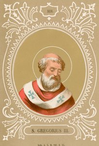 S Gregorius III by European School