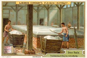 Salt: drying room, Luneburg, Germany