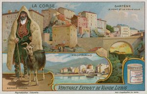 Sartene, Propriano and a Shepherd