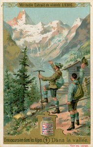 Scene from an Excursion in the Alps: In the Valley by European School
