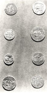 Selection of 8 coins