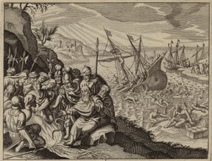 St Paul on Malta after his shipwreck by European School