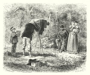 Taking a Photo (engraving)