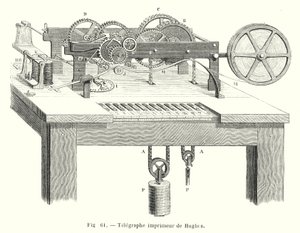 Hughes Printing Telegraph by European School