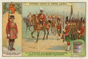 The Bodyguard of the King of England by European School