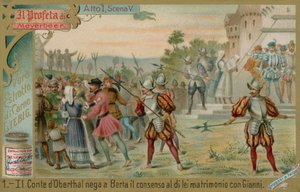 The Count Refuses Permission for the Marriage by European School