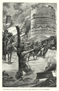 The Death of Orri, King of Bavaria, made Prisoner by the Saracens by European School