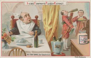The Five Senses: Taste by European School