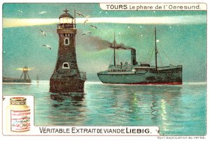 The Lighthouse of Oresund, between Denmark and Sweden by European School