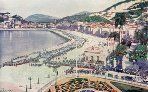 The Praia da Lapa and Praca da Gloria, Military Parade on 15 November, Anniversary of the Foundation of the Republic of Brazil by European School