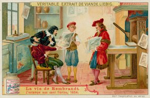 The Print of a Hundred Florins by European School