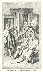 The Swiss students recognize Luther by European School