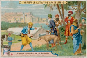 The Three Princes in Contest by European School