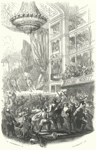 The beginning of the Belgian Revolution: performance of Daniel Auber
