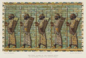 The Bodyguard of the Persian Kings by European School