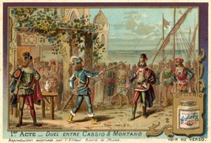 The Duel of Cassio and Montano