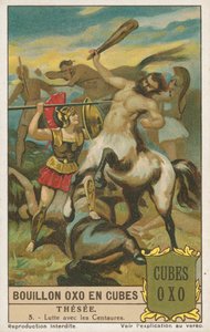 Theseus, Liebig Card, Early 20th Century by European School