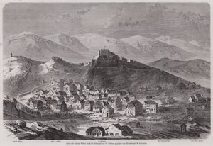 Town and Fortress of Belfort, France, After Its Surrender to the Besieging Germans, Franco-Prussian War by European School