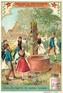 Traditional Pentecost celebrations in Hesse, Germany by European School