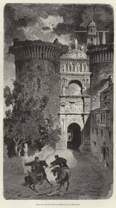 Triumphal Arch of Alfonso I, in Naples by European School